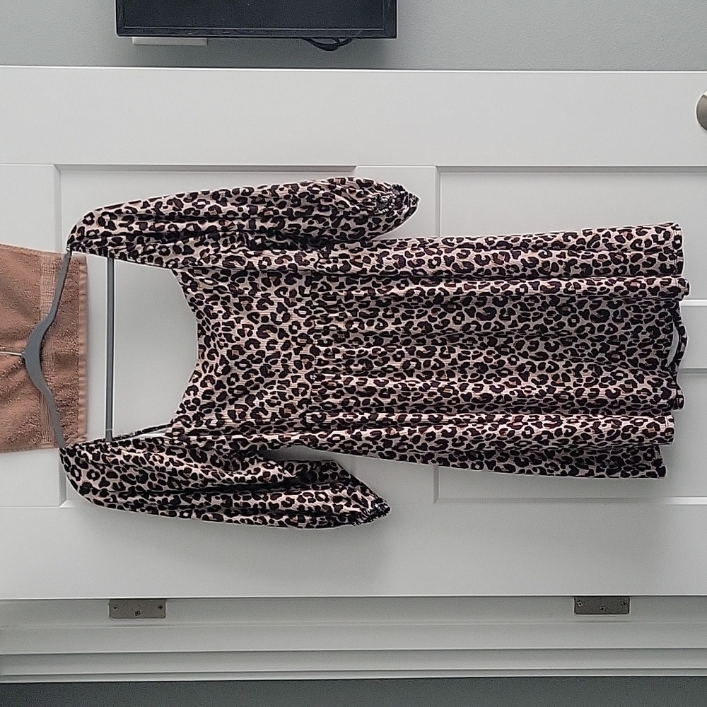 Animal print dress in Large